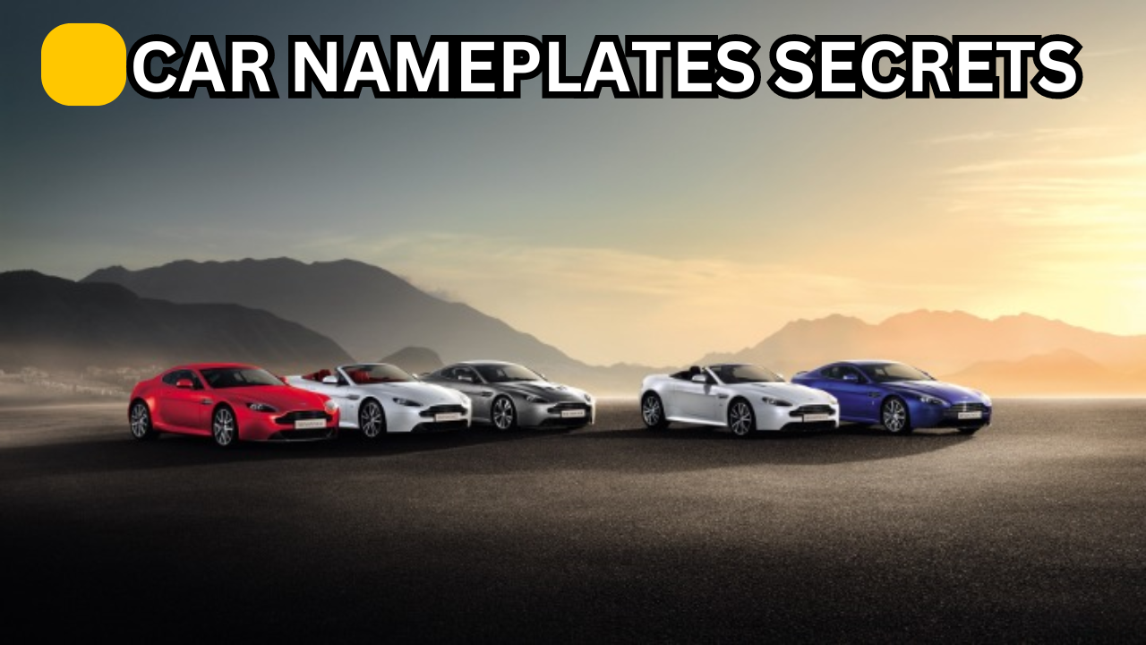 The Meaning behind Major Car Nameplates